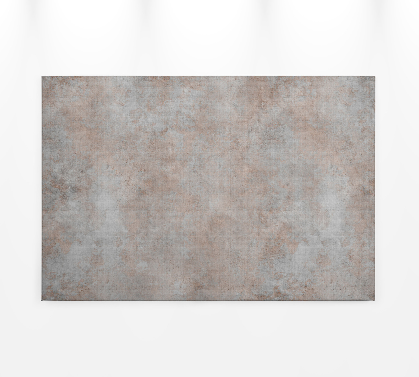Leinwandbild UNIFARBEN - grau-braun - 90x60 cm