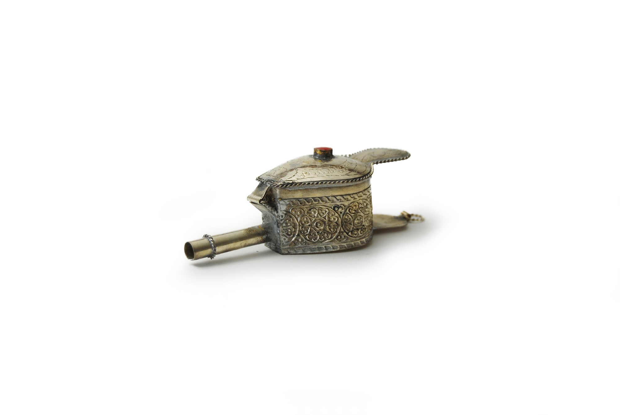 Schmuckdose 'Bellows', T 10 cm, B 3,5 cm, H 2,5 cm von fischer's lagerhaus