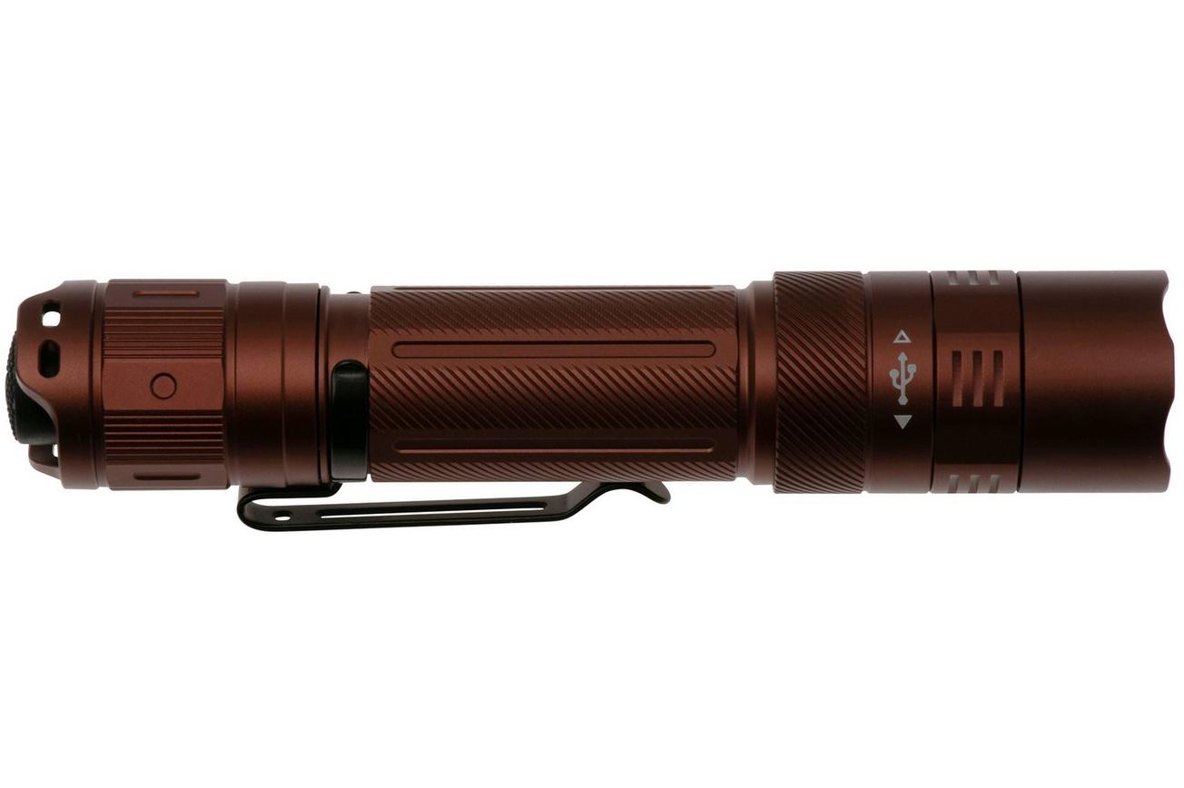 Fenix PD32R-C Coyote oplaadbare led-zaklamp, 1400 lumen
