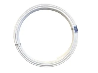 10x0,8 mm.Plastik iso. - kobberør 25 m/r - (25 meter)