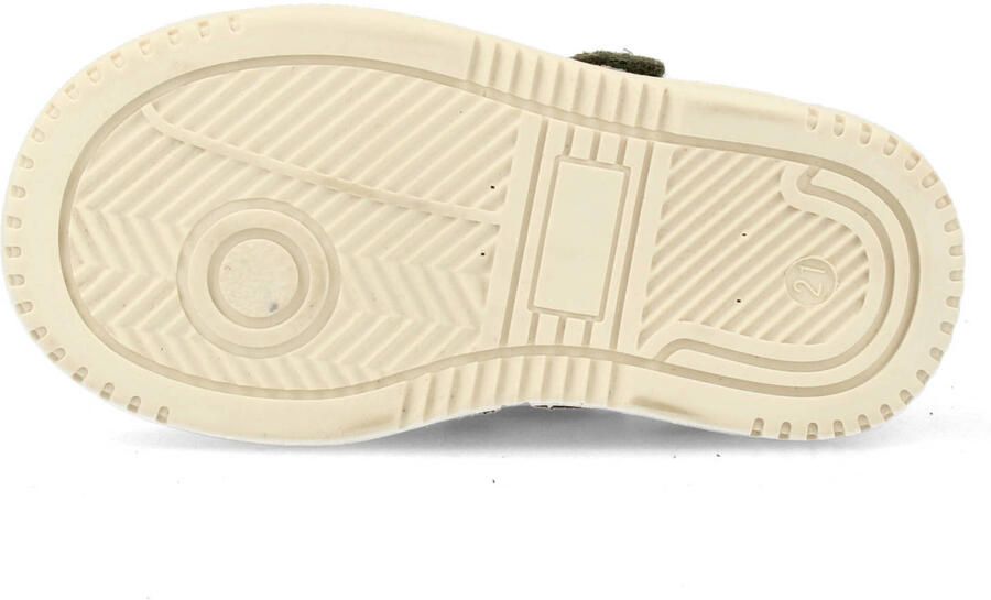 Develab leren sneakers groen