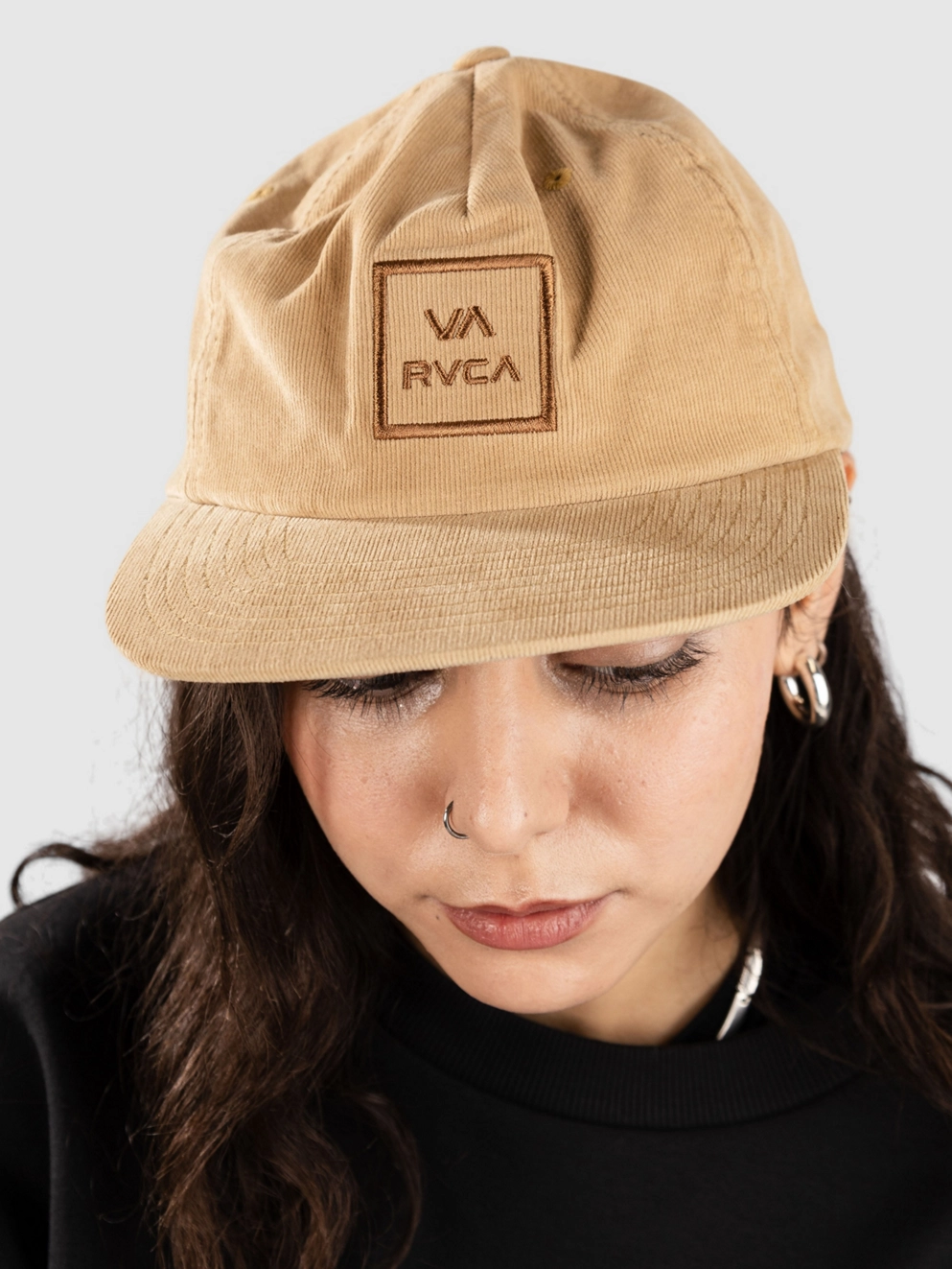 RVCA Freeman Snapback Cap southern moss
