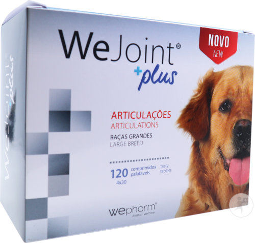 Wepharm WeJoint Plus Articulations Aliment Complémentaire Pour Chiens Grande Taille 120 Comprimés