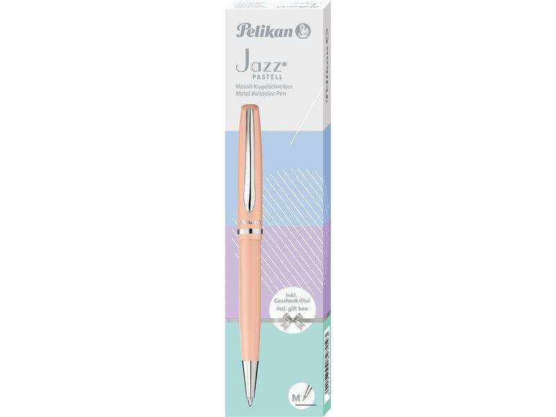 Pelikan Kugelschreiber Jazz Noble Elegance, M, Apricot Kugelschreiber im Geschenketui