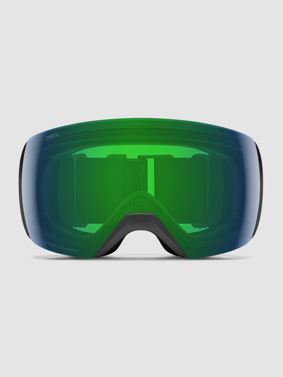 Smith Skyline XL Black Goggle everyday green mirror