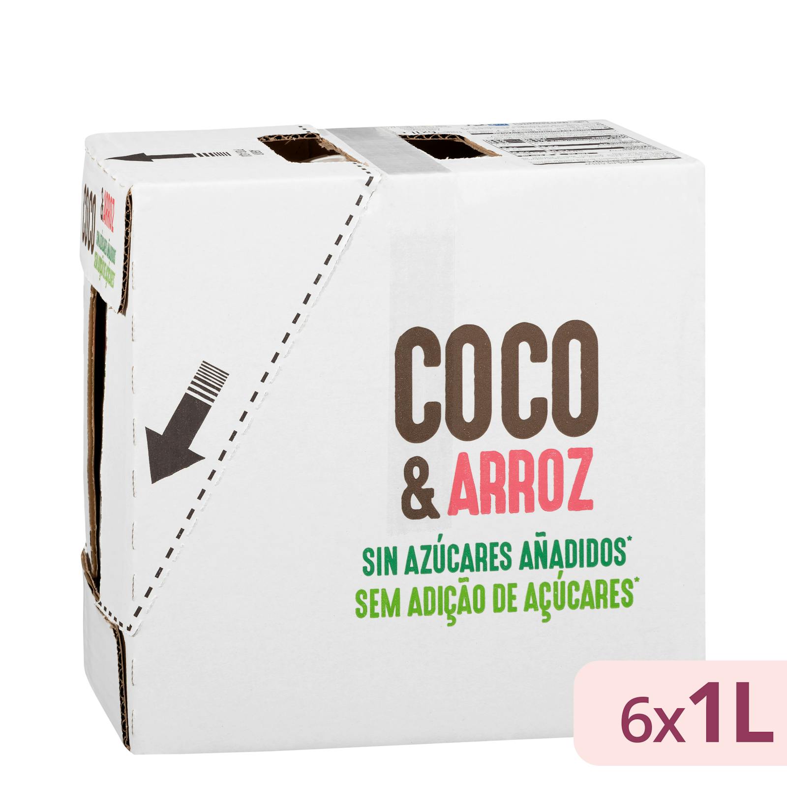 Boisson sans sucre à la noix de coco et au riz Hacendado