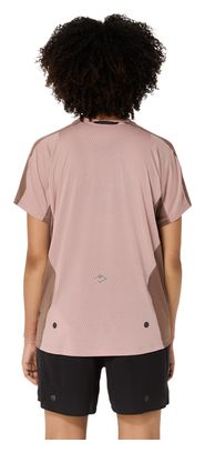 Maillot manches courtes Asics Fujitrail Elite Rose Femme