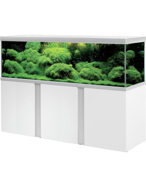 Akvastabil Fusion Aquarium 200 - Aquaria - 200x60x64 cm Zilver Wit Ca. 720 L