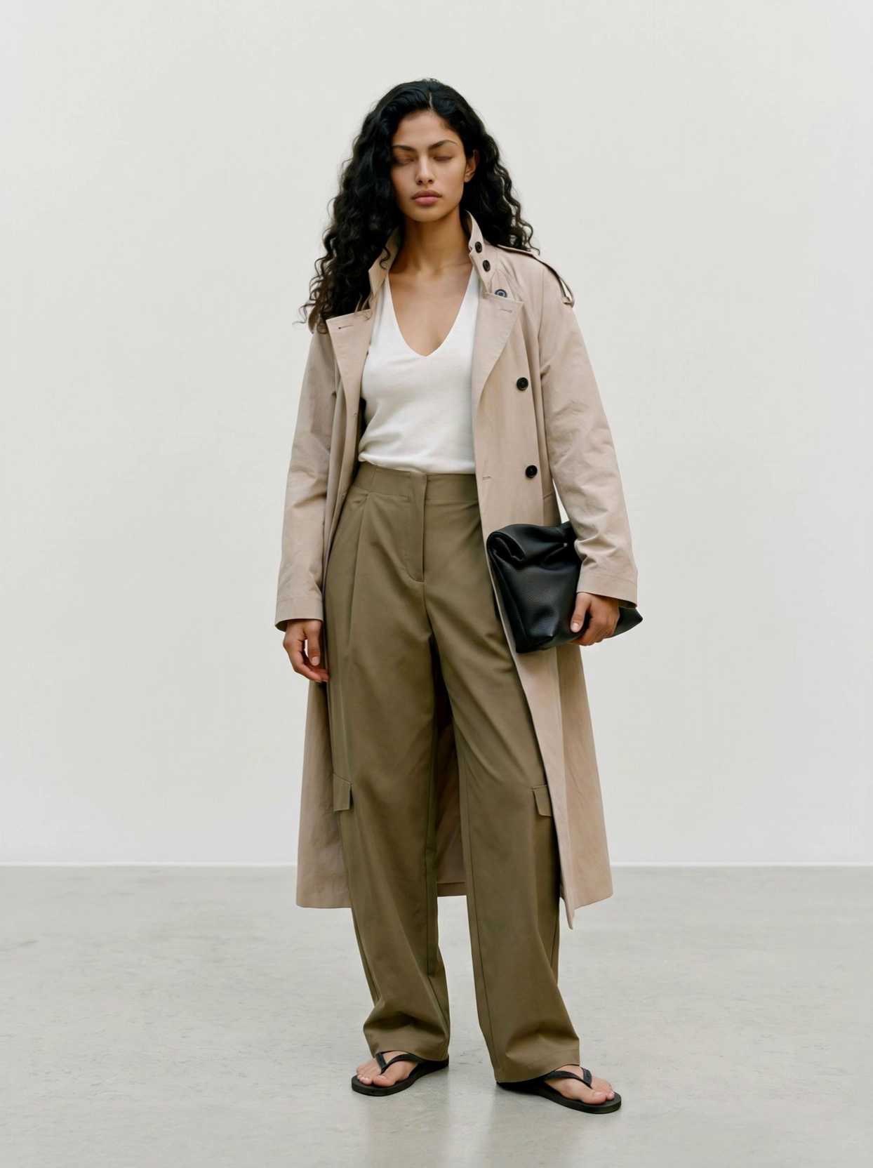 VMPETRINA Mid waist Broek