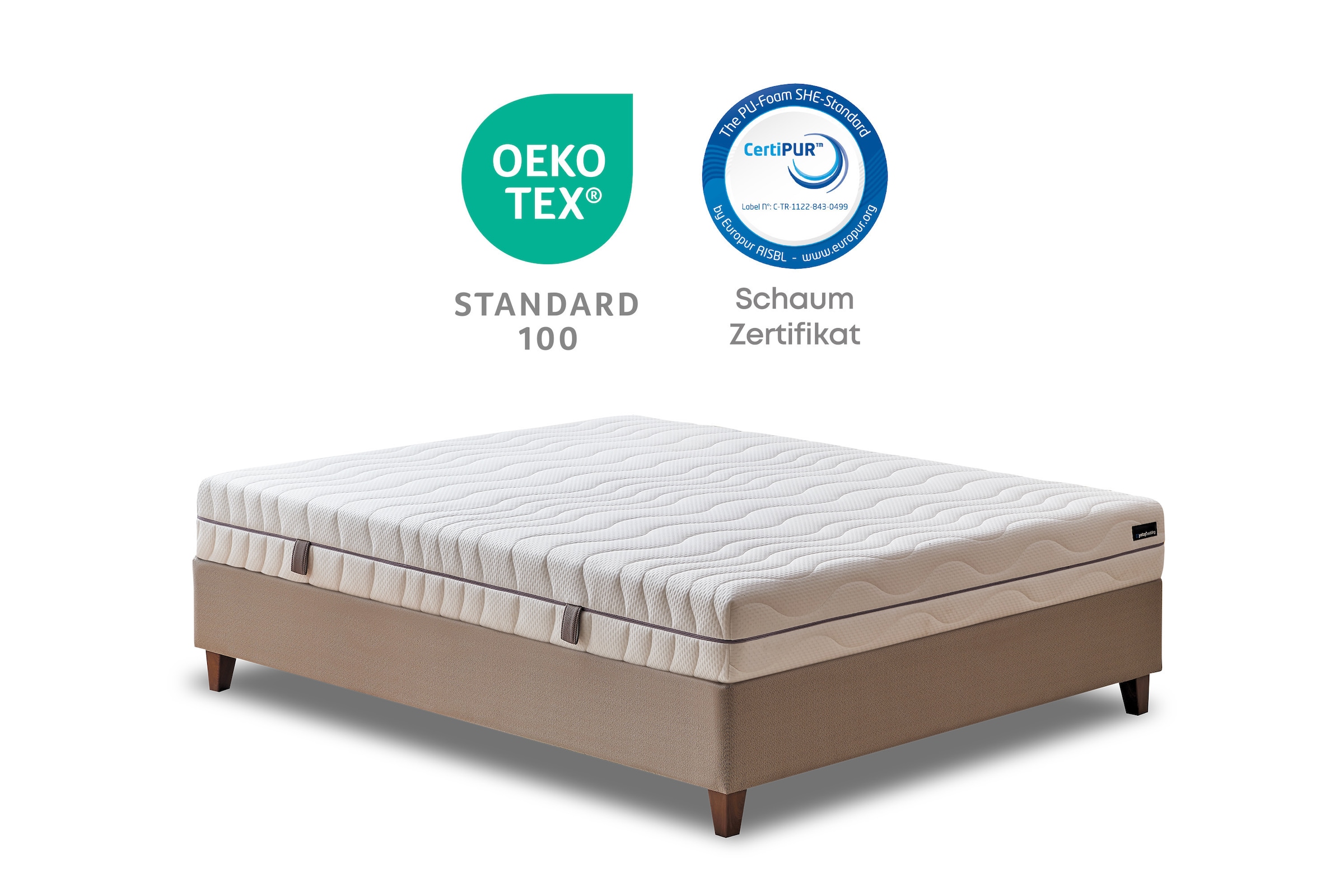 Yatas Bedding Komfortschaummatratze »Royal Comfort 7, Matratze 90x200, 140x 200 cm & weitere Grössen« 22 cm hoch Raumgewicht: 28 kg/m³ 1 Stk. tlg. 7-Zonen, H2 / H3, wendbar, ergonomisch, atmungsaktiv