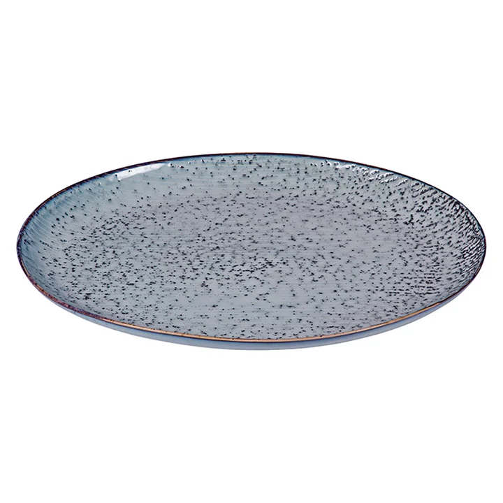 Broste Copenhagen - Nordic Sea Servierplatte oval, 35,5 x 26,5 cm
