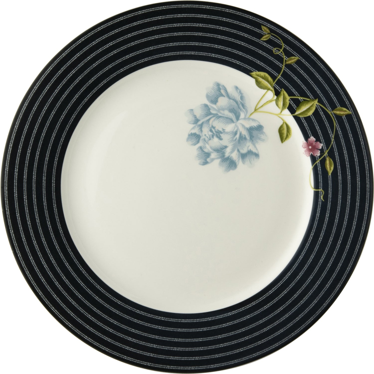 Laura Ashley dinerbord Midnight Candy blauw D 26,9 H 1,9 cm