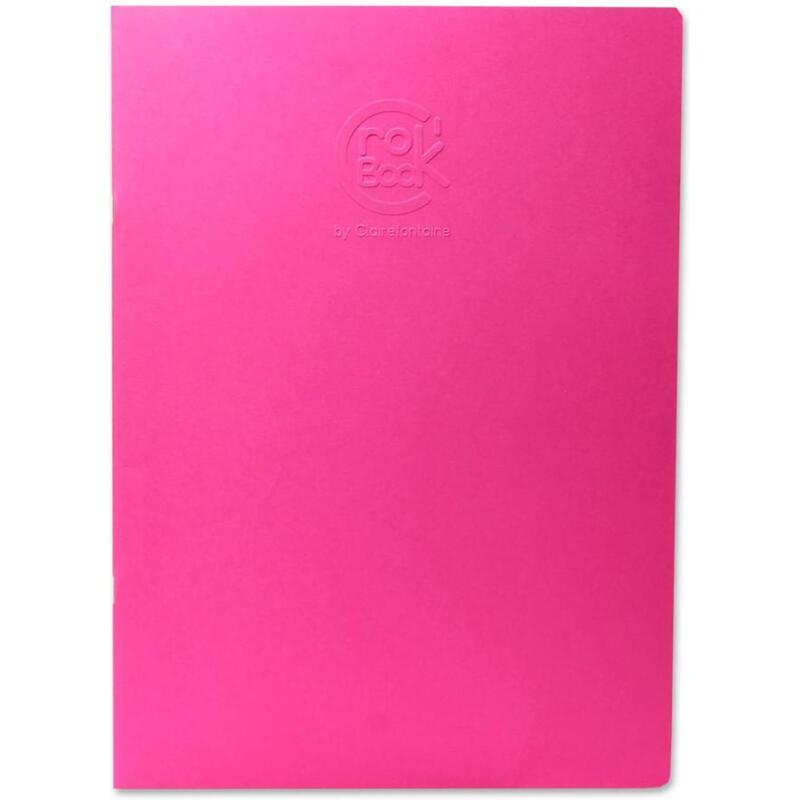 Crok'Book carnet piqué 24F A3 90g F - Aléatoire
