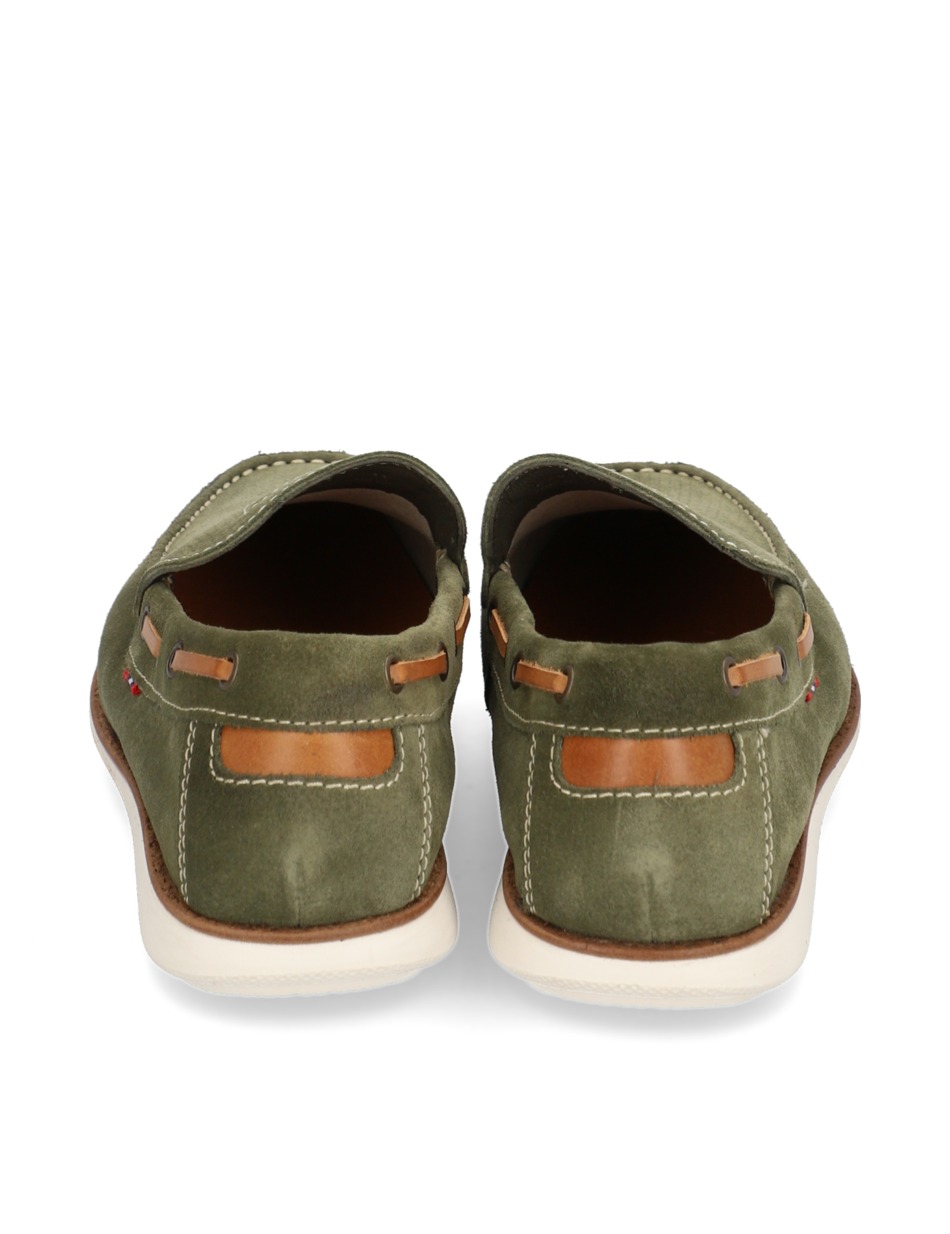 Veloursleder Slipper sportiv