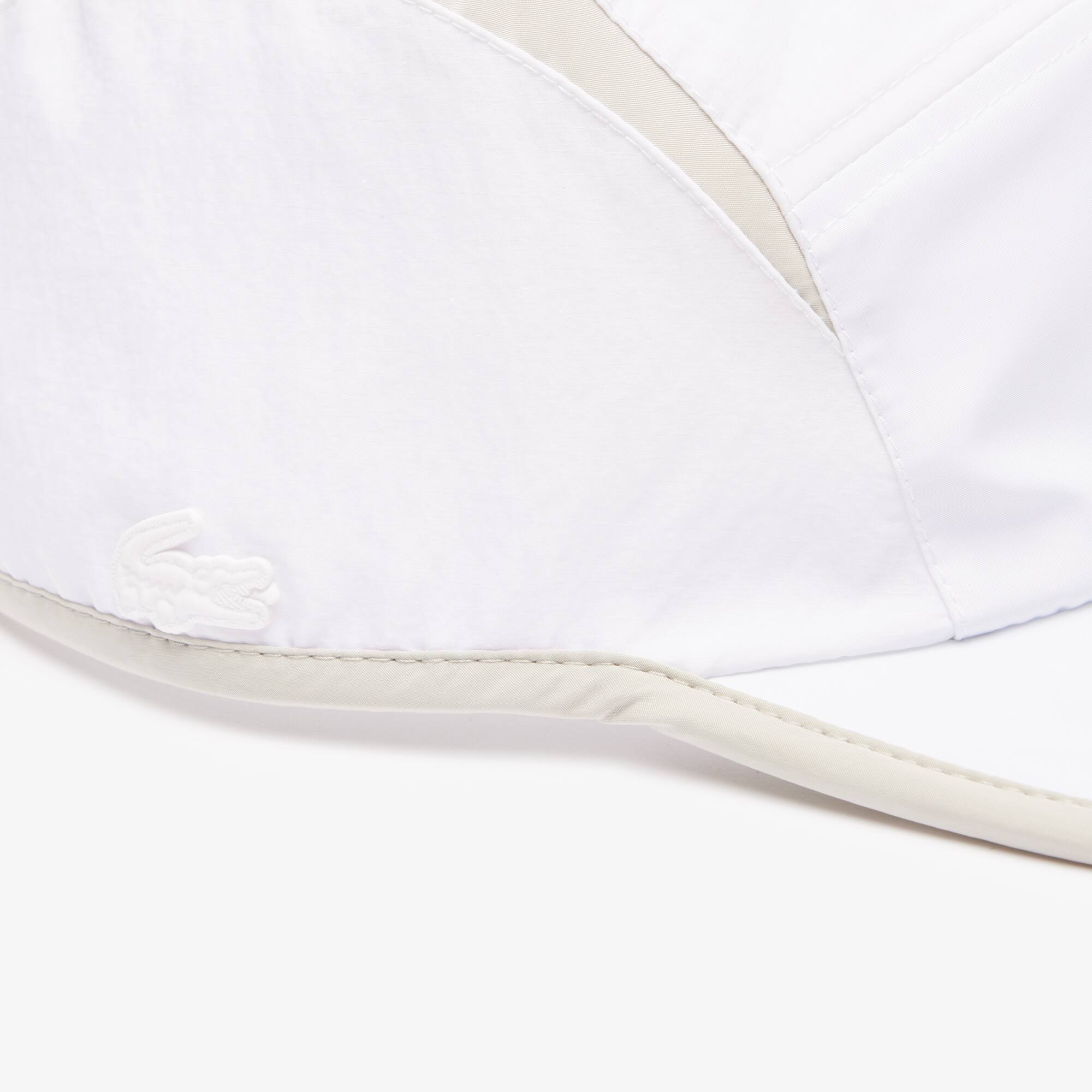 Casquette Girolle avec découpes contrastées Chapeaux & Casquettes - Blanc - Lacoste - Unisex