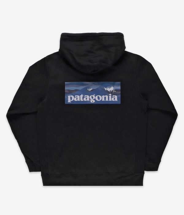 Patagonia Boardshort Logo Uprisal Hoodie (ink black)
