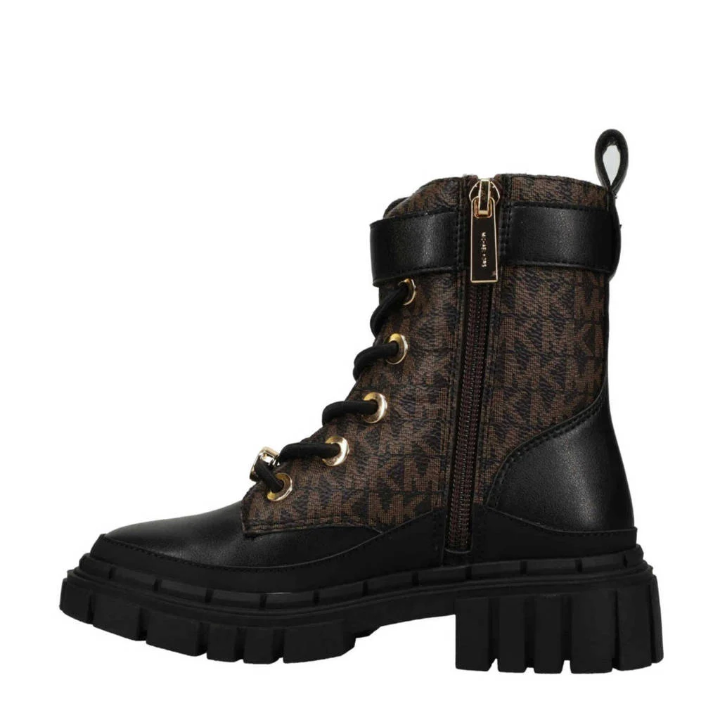 Michael Kors Blake Colbyveterboots zwart/bruin