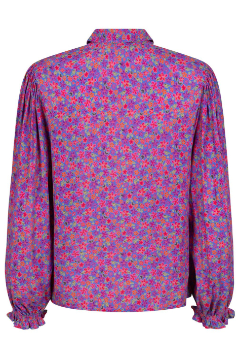 Ydence paarse dames blouse