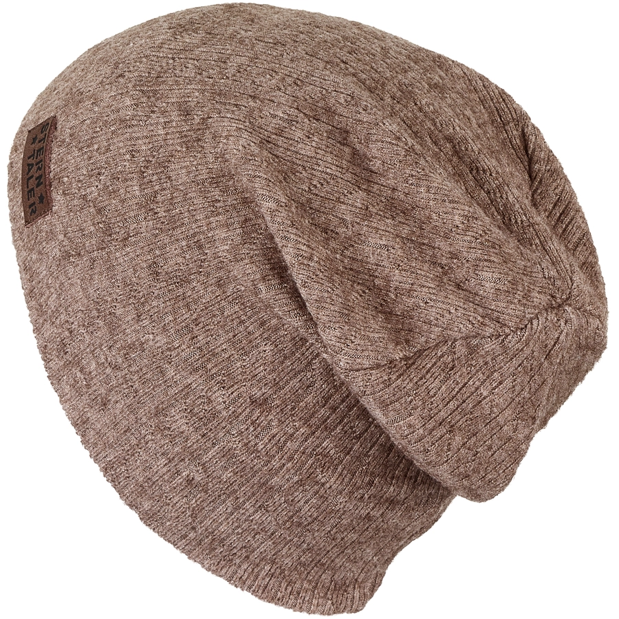 Sterntaler Beanie Struktur braun