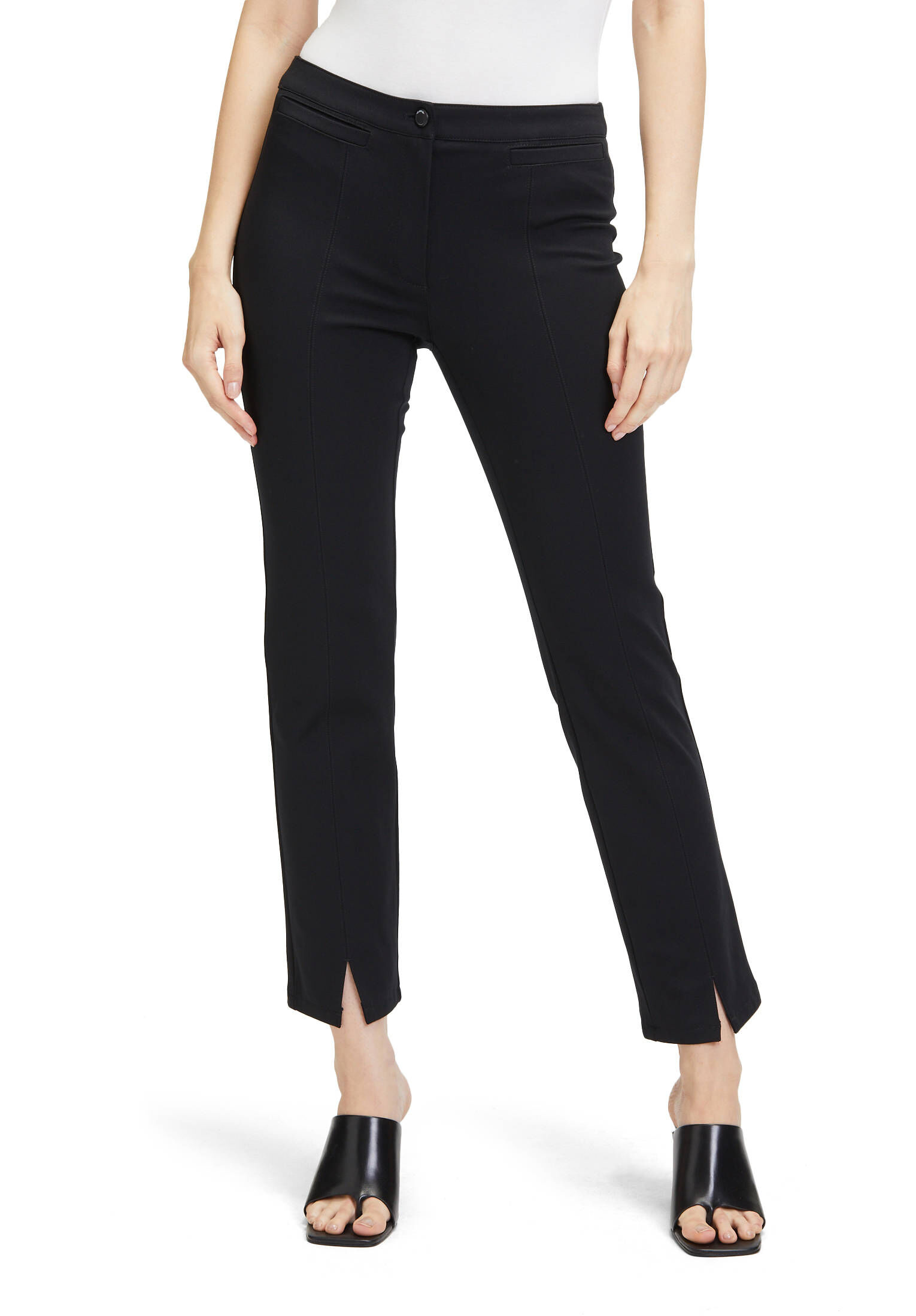 Betty Barclay| Damen Stretch-Hose mit Reißverschlusstaschen