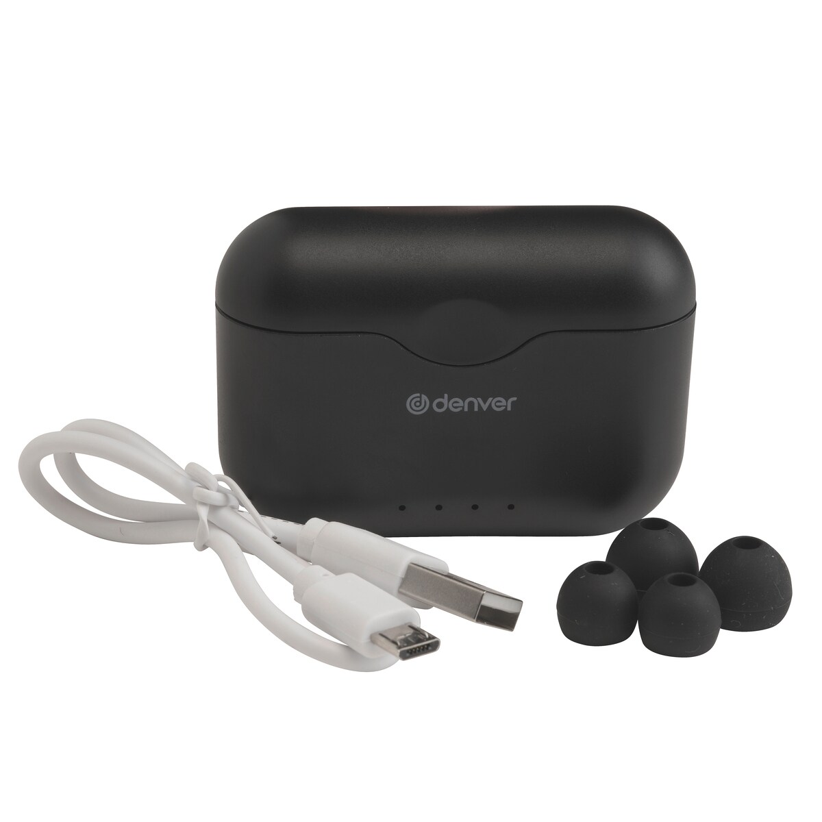 Denver Kabellose Bluetooth-Kopfhörer TWE-37, Schwarz