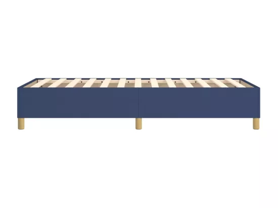 Sommier à lattes de lit Bleu 80x200 cm Tissu