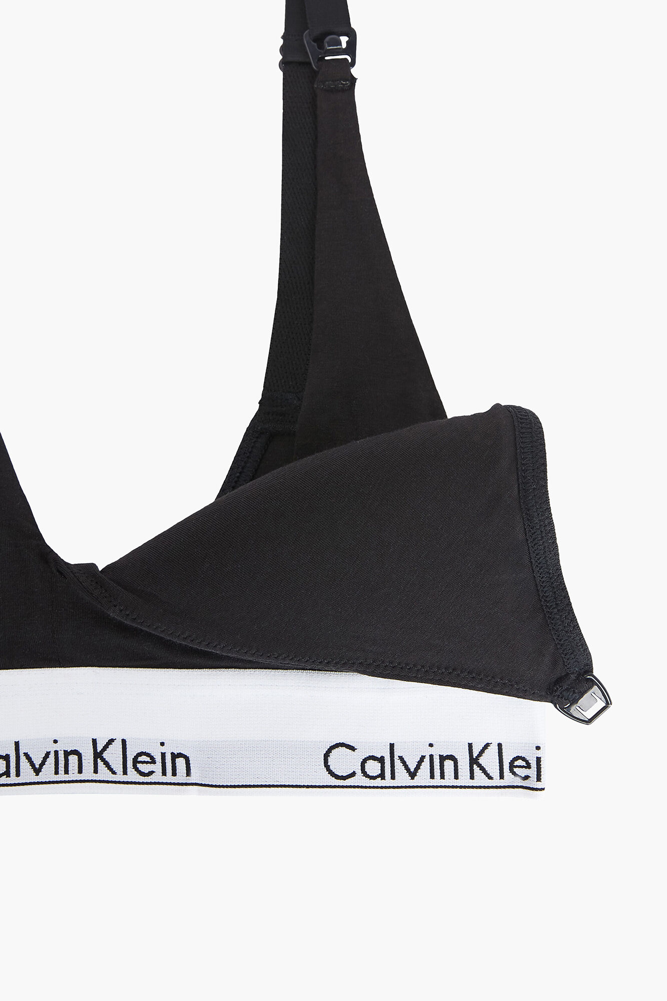Top de maternidade Calvin Klein em algodão com cós elástico