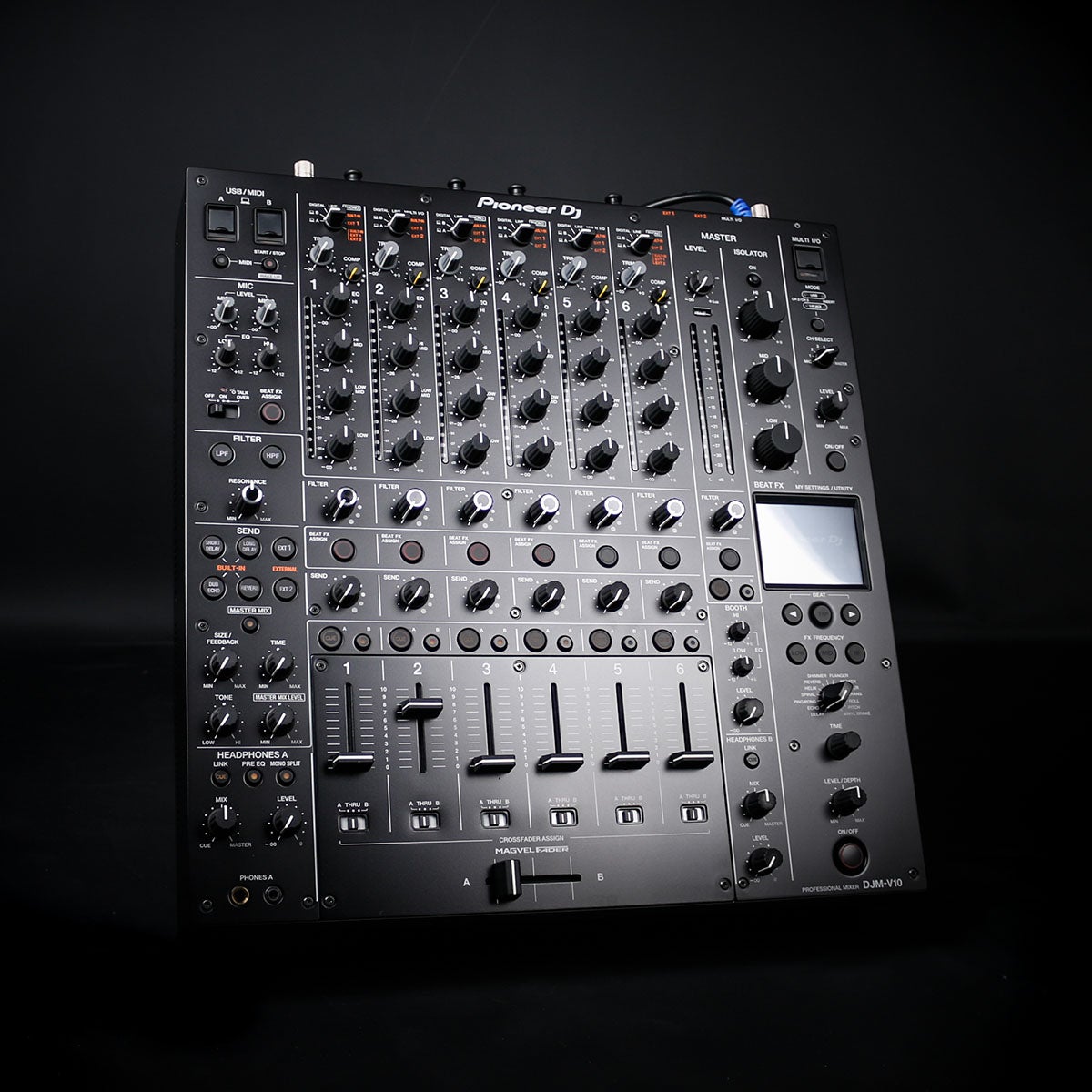 Pioneer DJ DJM-V10 6-kanaals DJ-mixer