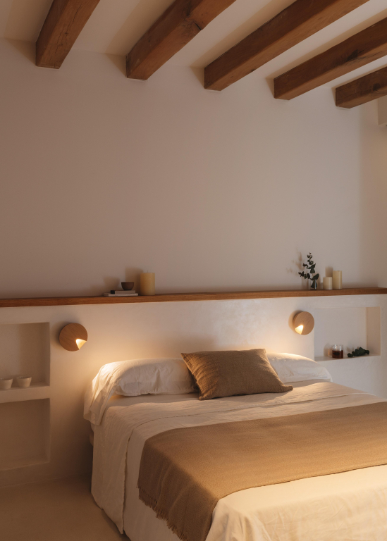 Vibia Dots 4660 wandlamp LED Ø17.5 Terra Red