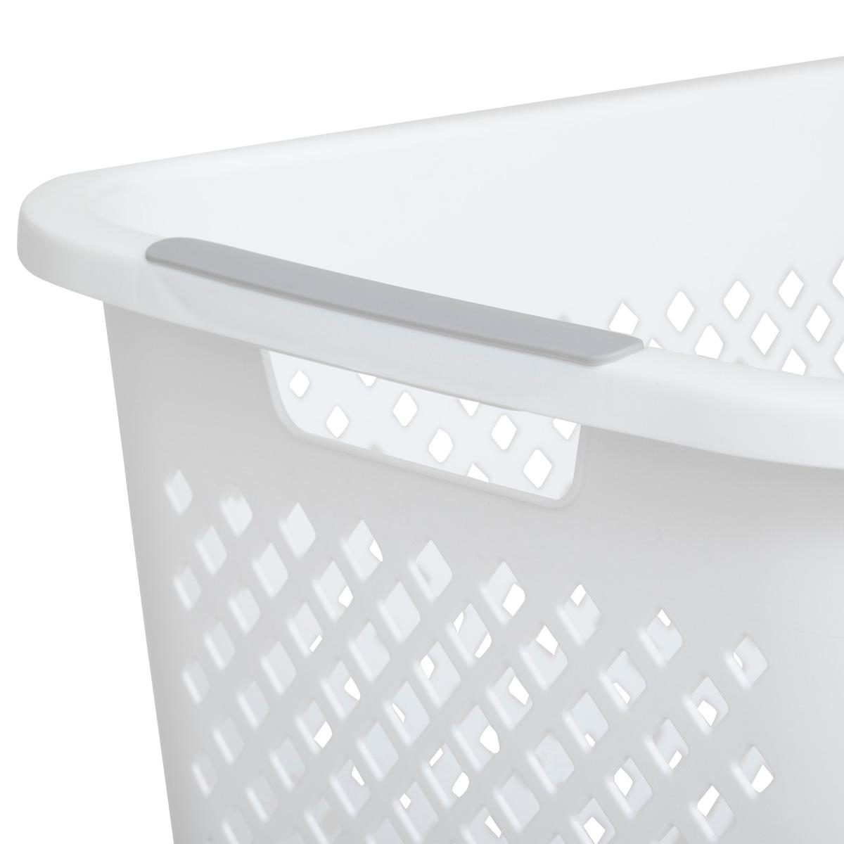 PANIER A LINGE BLANC 40L
