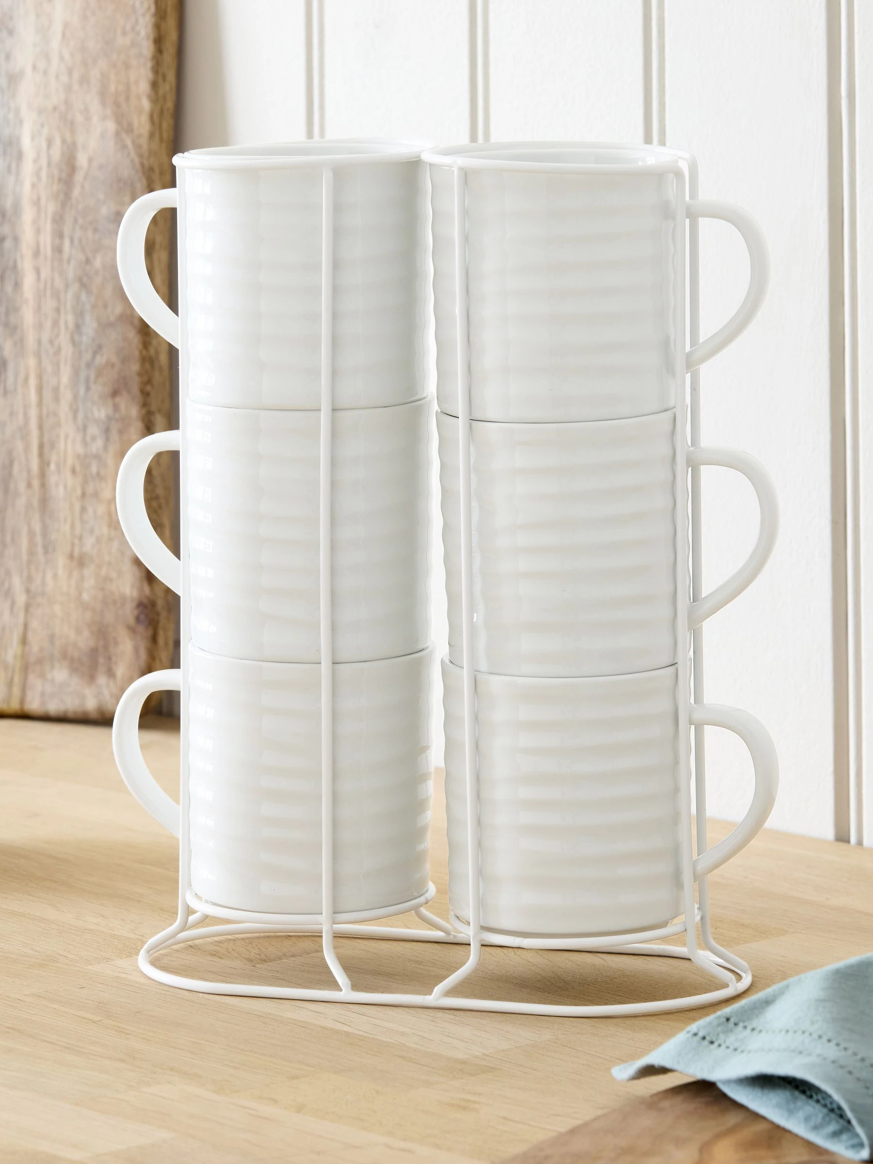 Set van 6 Malvern stapelbekers