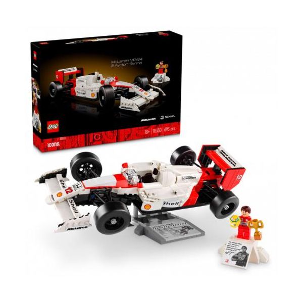LEGO Icons McLaren MP4/4 e Ayrton Senna - 10330
