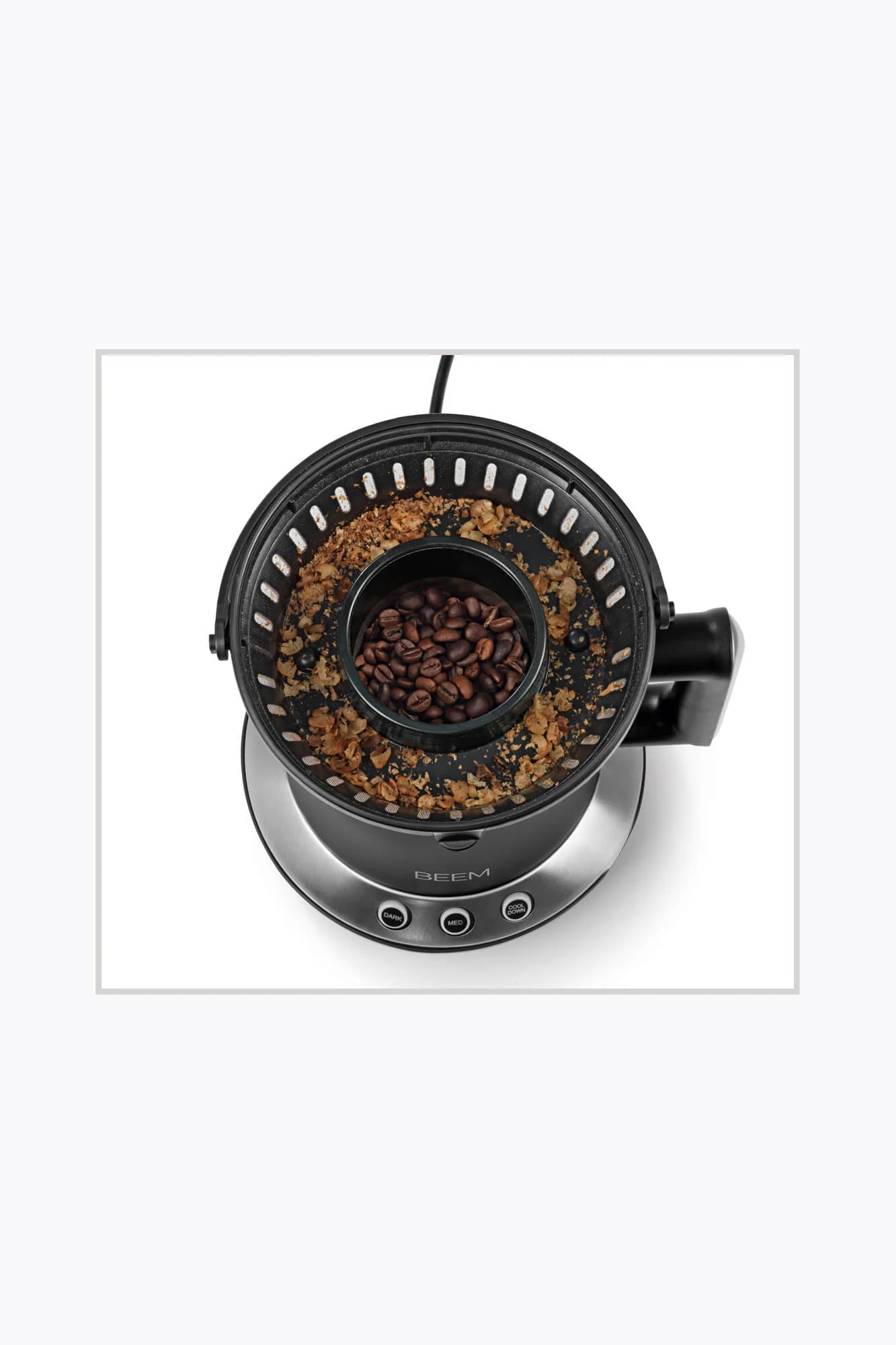 BEEM Kaffeeröster Roast-Perfect, Edelstahl/Schwarz