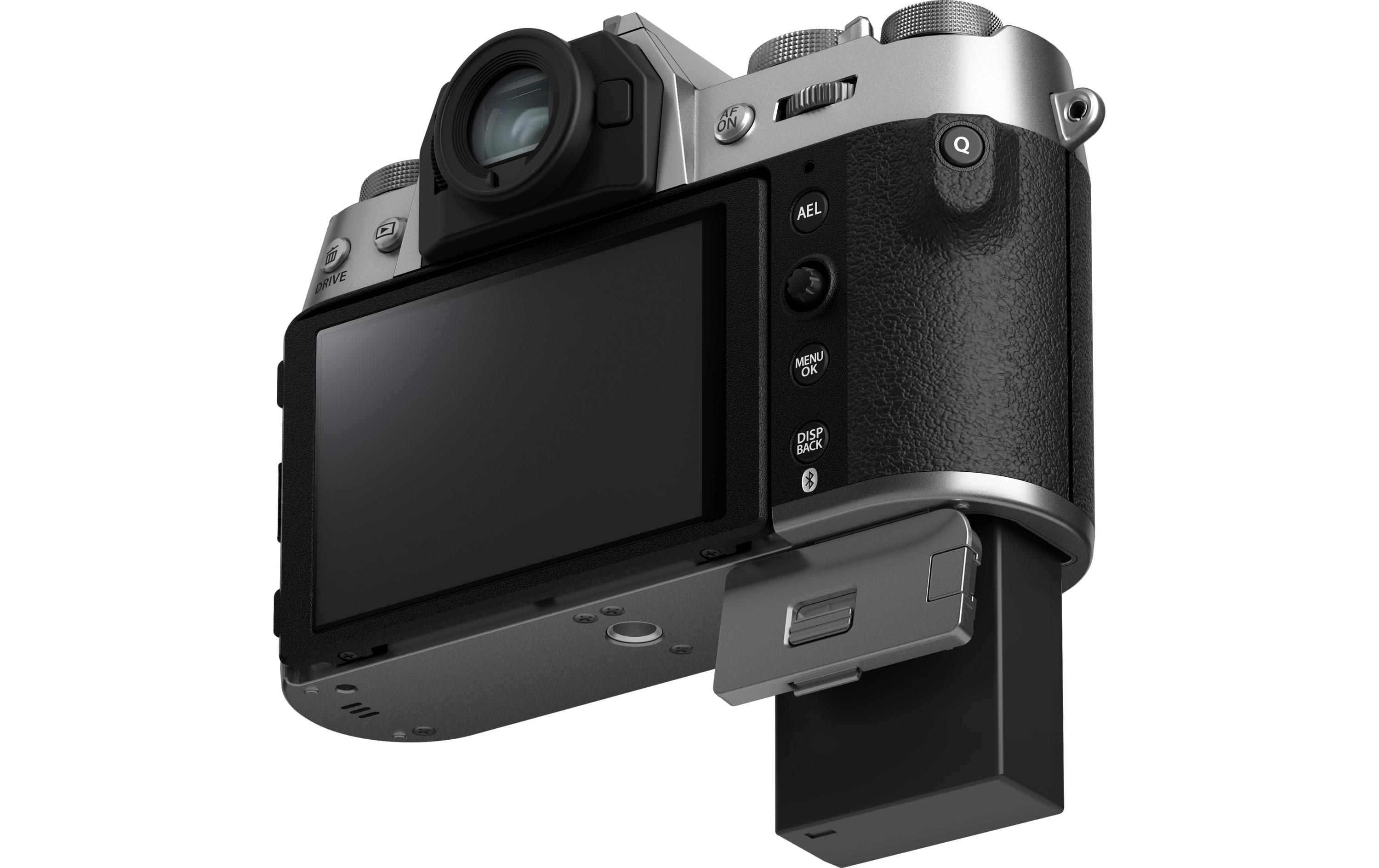 Fotokamera X-T50 Body Silver<br>Kompakte Systemkamera mit 40.2-Megapixel-Sensor, 6.2K-Video und Filmsimulations-Einstellrad