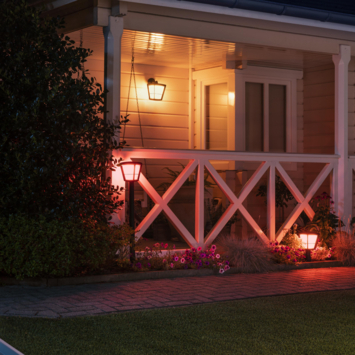 Philips Hue outdoor buitenlamp Econic zwart down