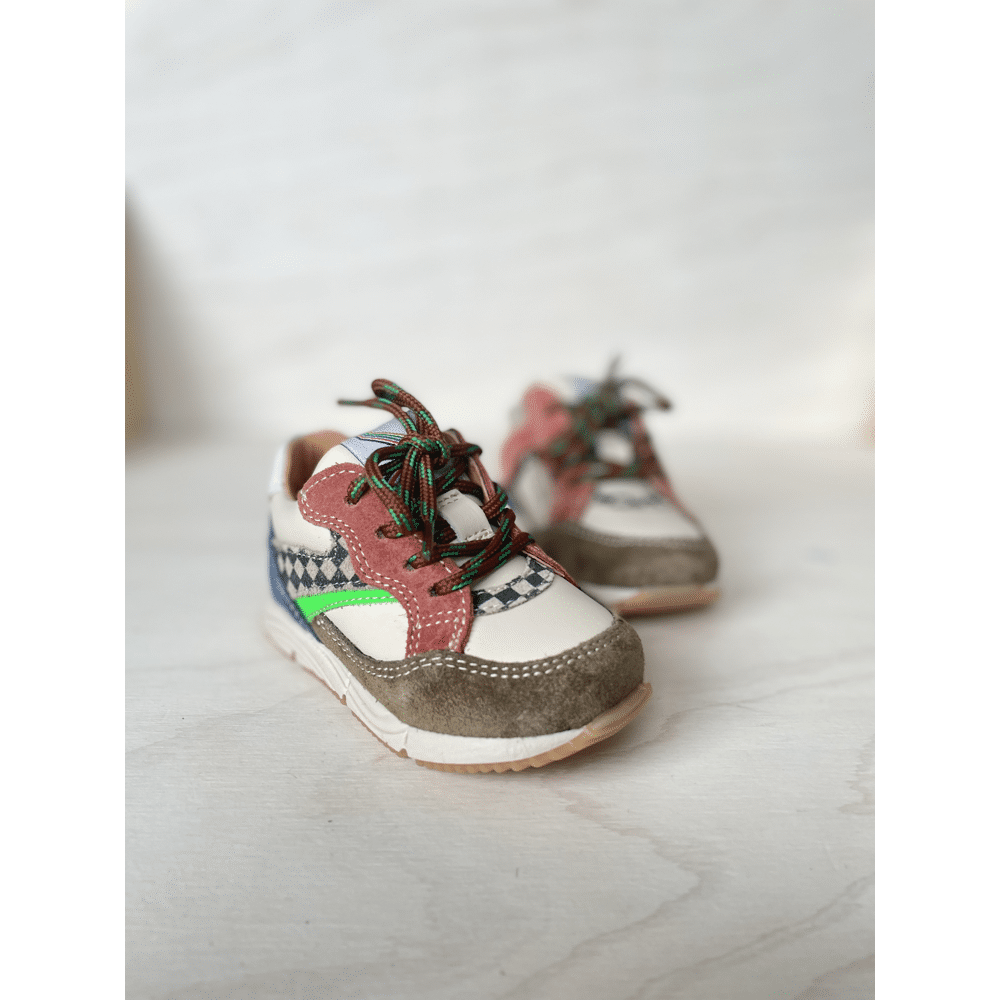 Romagnoli - Eerste Stapsneaker - Salvia Latte