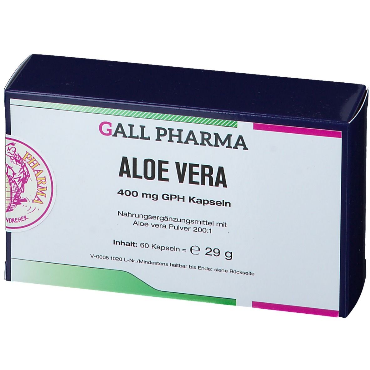 GALL PHARMA Aloe Vera 400 mg GPH Kapseln