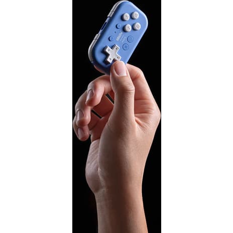 8BitDo Micro Bluetooth Gamepad - blå