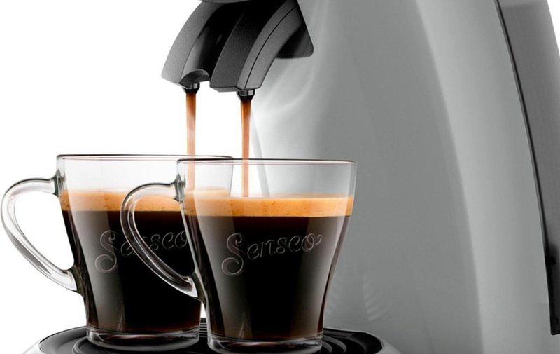 Philips - Senseo Original - Koffiepadmachine - Zilvergrijs - Duurzame Materialen