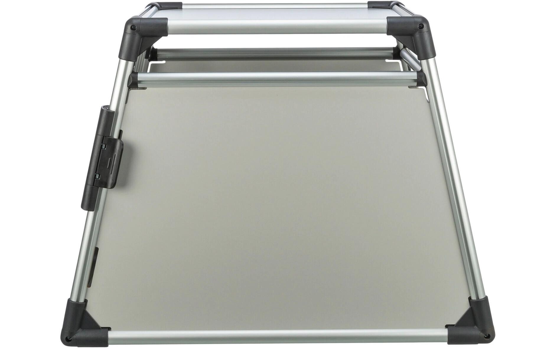 Transportbox Aluminium M - L<br>Transportbox, Schwarz/Silber