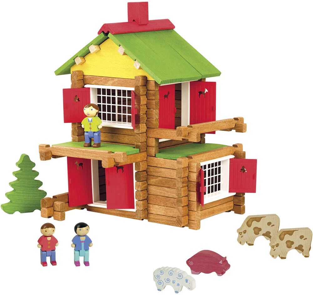 MON CHALET EN BOIS 135 PIECES