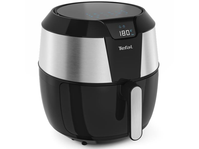 Tefal Heissluft-Fritteuse EasyFry XXL 1.6 kg, Schwarz/Silbe Vielseitige Fritteuse mit 5.6 l Fassungsvermögen