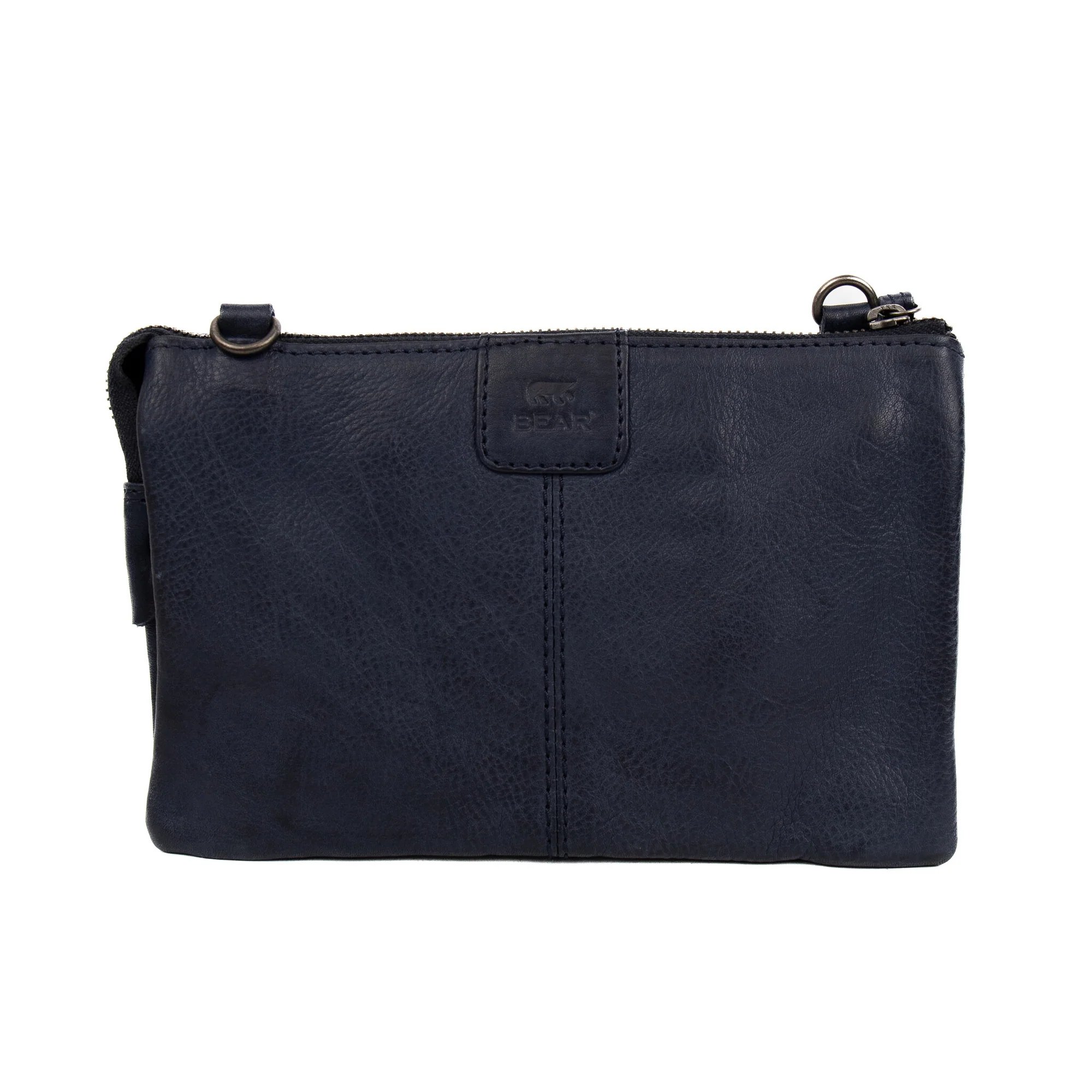 Bear Design Callisto Pelle Portemonneetasje Uma Navy Blue CP1119