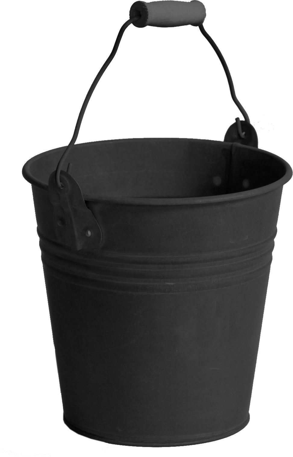 Mega Collections plantenemmer Vintage zwart D 16 H 14 cm