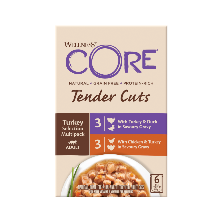 Wellness Core Selection Pavo lata para gatos - Multipack