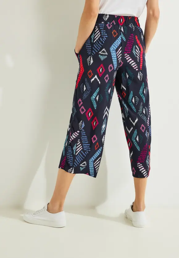 Loose Fit Hose in 3/4 - night sky blue