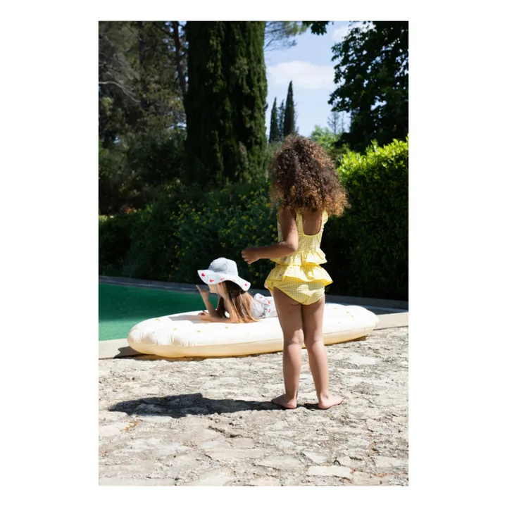 Konges Sløjd Maillot 2 Pièces Soline Vichy | Jaune