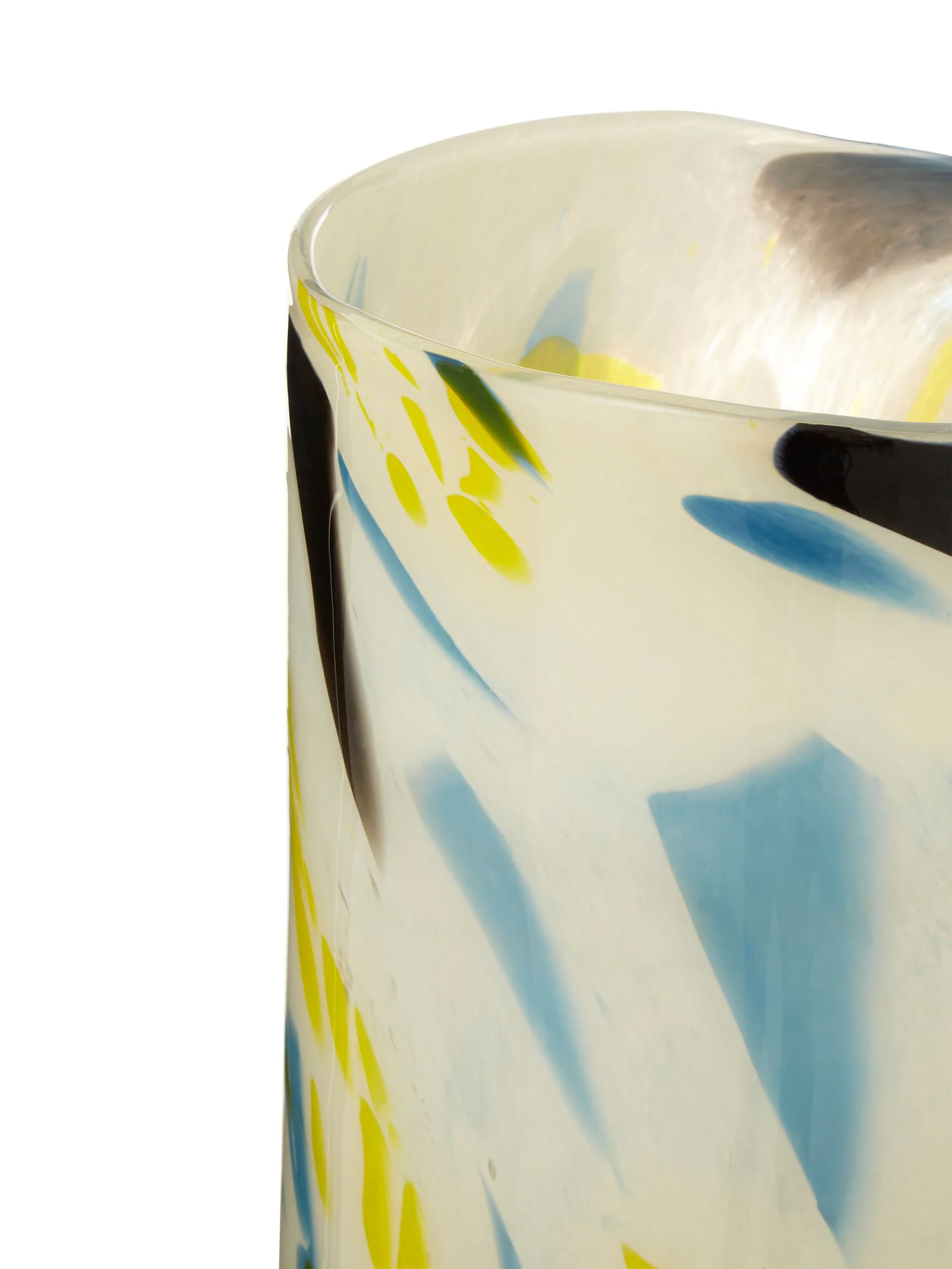 Fifty Five South Large Carra Glass Vase