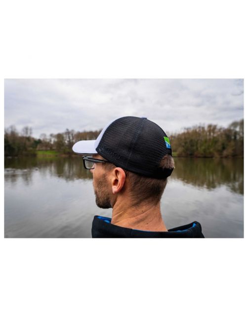 Preston White Ventamesh Hd Cap - Petten & mutsen -
