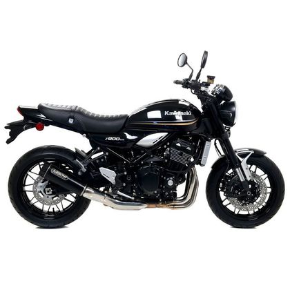 Silencieux Arrow REBEL DARK embout ALU DARK